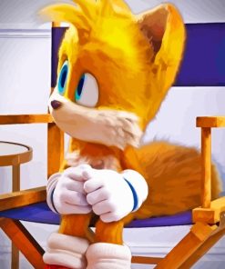 Tails The Hedgehog Diamond Painting