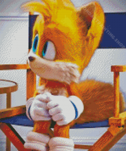 Tails The Hedgehog Diamond Painting