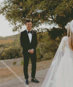 Taylor Lautner In His Wedding Diamond Painting