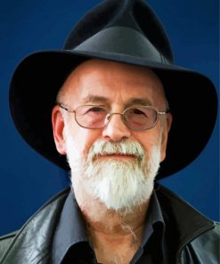 Terry Pratchett Writer Diamond Painting