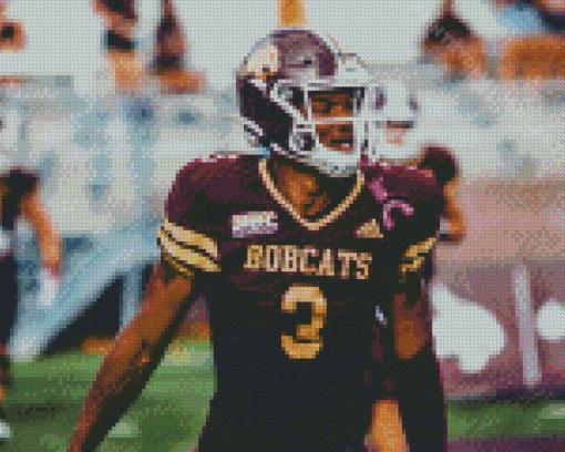 Texas State Bobcats Team Player Diamond Painting