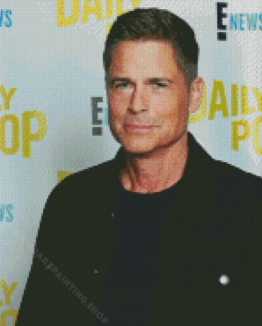 The American Actor Rob Lowe Diamond Painting