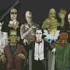 The Hollywood Monsters Diamond Painting