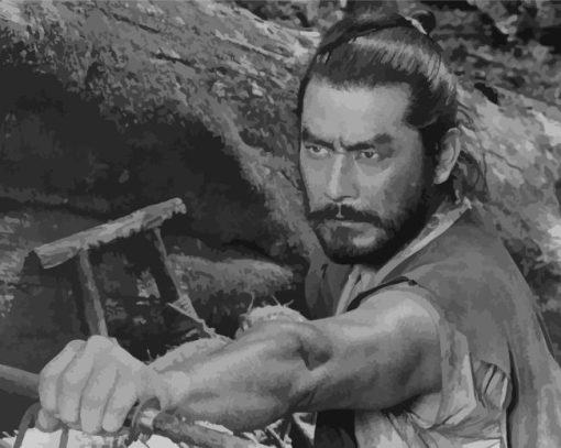 The Japanese Toshiro Mifune Diamond Painting