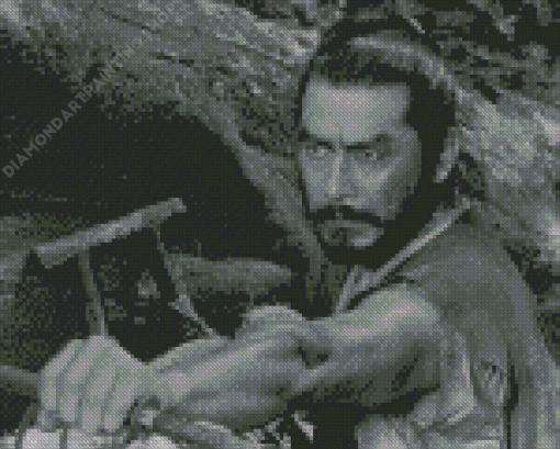 The Japanese Toshiro Mifune Diamond Painting