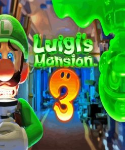 The Luigis Mansion Diamond Painting