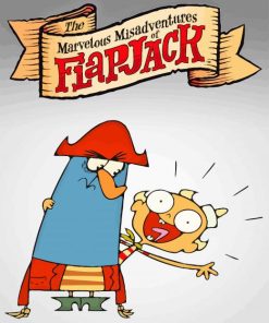 The Misadventures Of Flapjack Animated Serie Poster Diamond Painting