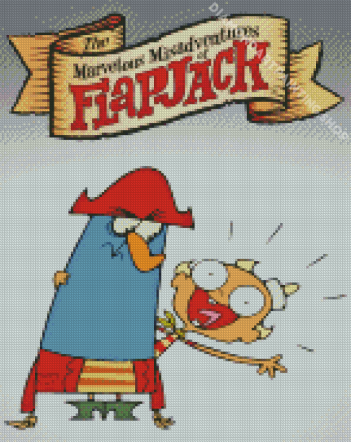 The Misadventures Of Flapjack Animated Serie Poster Diamond Painting