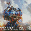 Titanfall Online Game Poster Diamond Painting