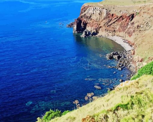 Ustica Seaside Diamond Painting