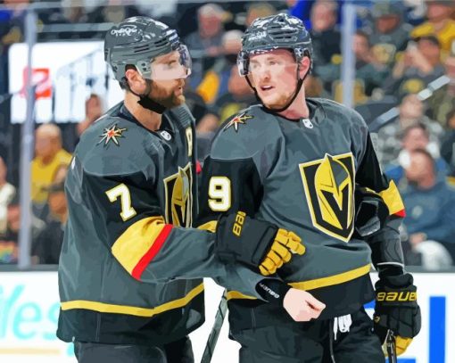 Vegas Golden Knights Team Players Diamond Painting