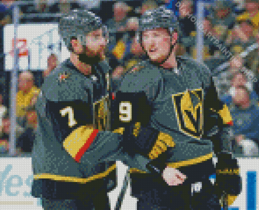 Vegas Golden Knights Team Players Diamond Painting