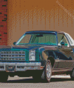 Vintage Chevy Monte Carlo Car Diamond Painting