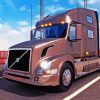 Volvo Semi Truck Diamond Painting