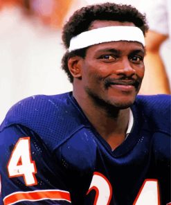 Walter Payton Diamond Painting