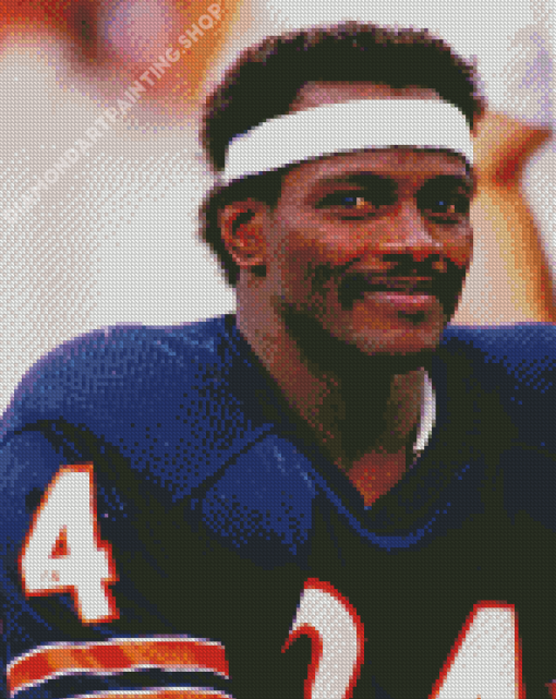 Walter Payton Diamond Painting