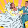 Wedding Dance Pop Art Diamond Painting