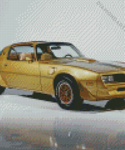 Aesthetic 1977 Firebird Diamond Painting