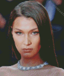 Bella Hadid Diamond Painting