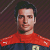 Aesthetic Carlos Sainz Jr Diamond Painting