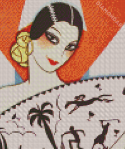 Aesthetic Cuban Woman Diamond Painting