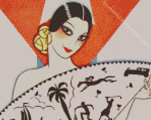 Aesthetic Cuban Woman Diamond Painting