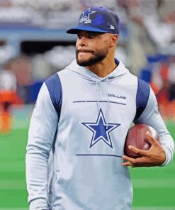 Dak Prescott Diamond Painting