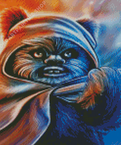 Aesthetic Ewok Diamond Painting