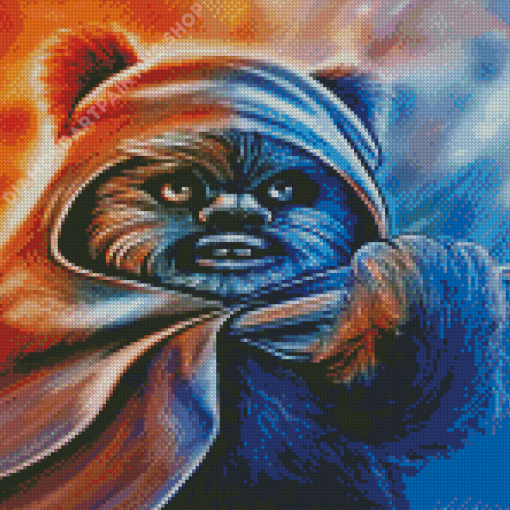 Aesthetic Ewok Diamond Painting