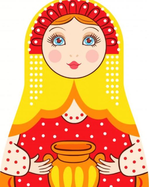 Aesthetic Matryoshka Diamond Painting