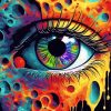 Aesthetic Mystical Eye Diamond Painting