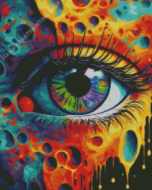 Aesthetic Mystical Eye Diamond Painting