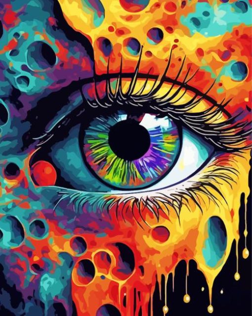 Aesthetic Mystical Eye Diamond Painting