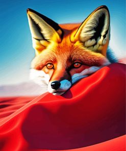 Aesthetic Red Fox Diamond Painting