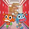 Aesthetic The Amazing World Of Gumball Diamond Painting