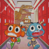 Aesthetic The Amazing World Of Gumball Diamond Painting