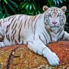 Aesthetic Albino Tiger Diamond Painting