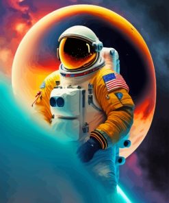 Astronaut Diamond Painting