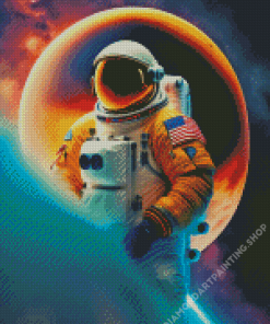 Astronaut Diamond Painting