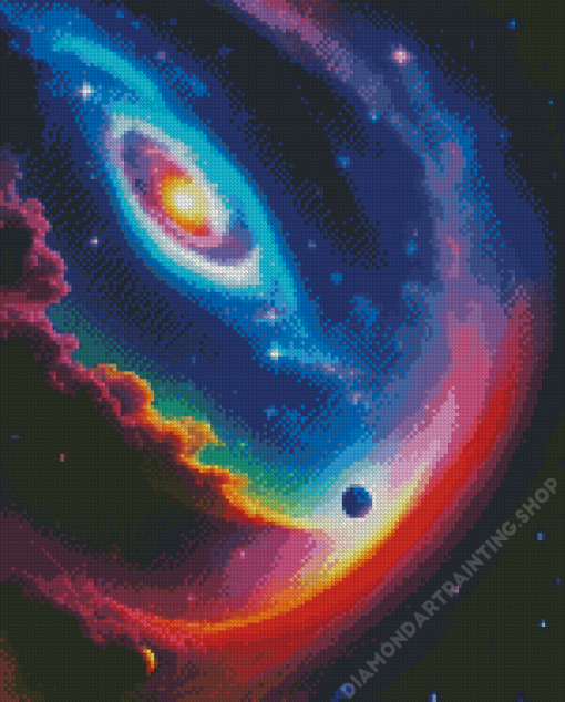 Aesthetic Galaxy Space Scene Diamond Painting