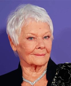 Aesthetic Judi Dench Diamond Painting