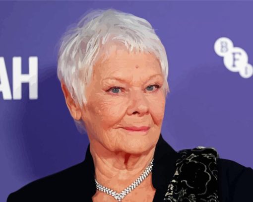 Aesthetic Judi Dench Diamond Painting