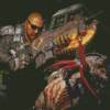 Aesthetic Marcus Gears Of War Diamond Painting