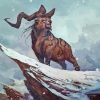 Mountain Goat Diamond Painting