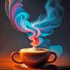 Smoke Coffee Diamond Painting