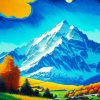 Aesthetic Starry Night Landscape Diamond Painting