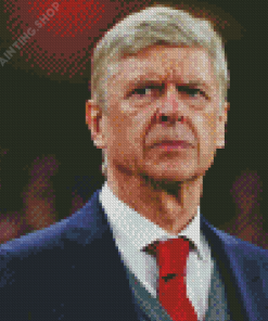 Arsene Wenger Football Manager Diamond Painting