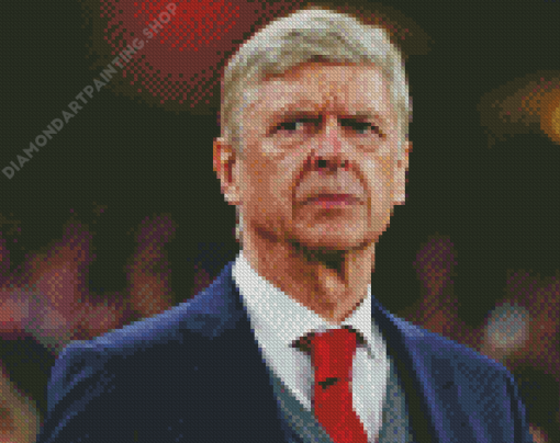 Arsene Wenger Football Manager Diamond Painting