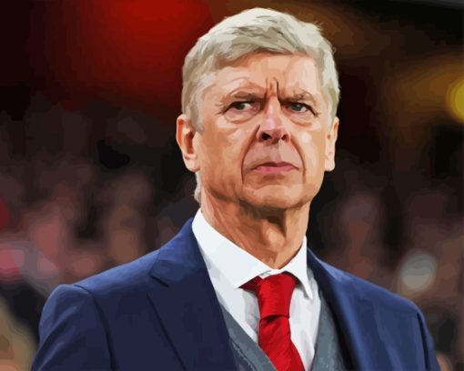 Arsene Wenger Football Manager Diamond Painting