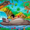 Baloo And Mowgli Diamond Painting